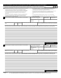 Form SF-171 &quot;Application for Federal Employment&quot;, Page 2