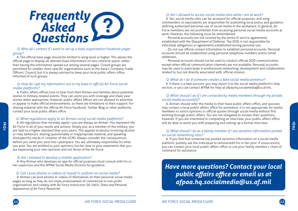 Air Force Social Media Guide, Page 7