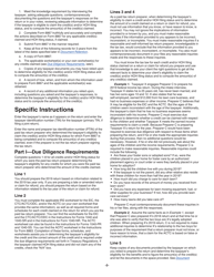 Instructions for IRS Form 8867 Paid Preparer&#039;s Due Diligence Checklist for the Earned Income Credit, American Opportunity Tax Credit, Child Tax Credit (Including the Additional Child Tax Credit and Credit for Other Dependents), and/or Head of Household Filing Status, Page 2