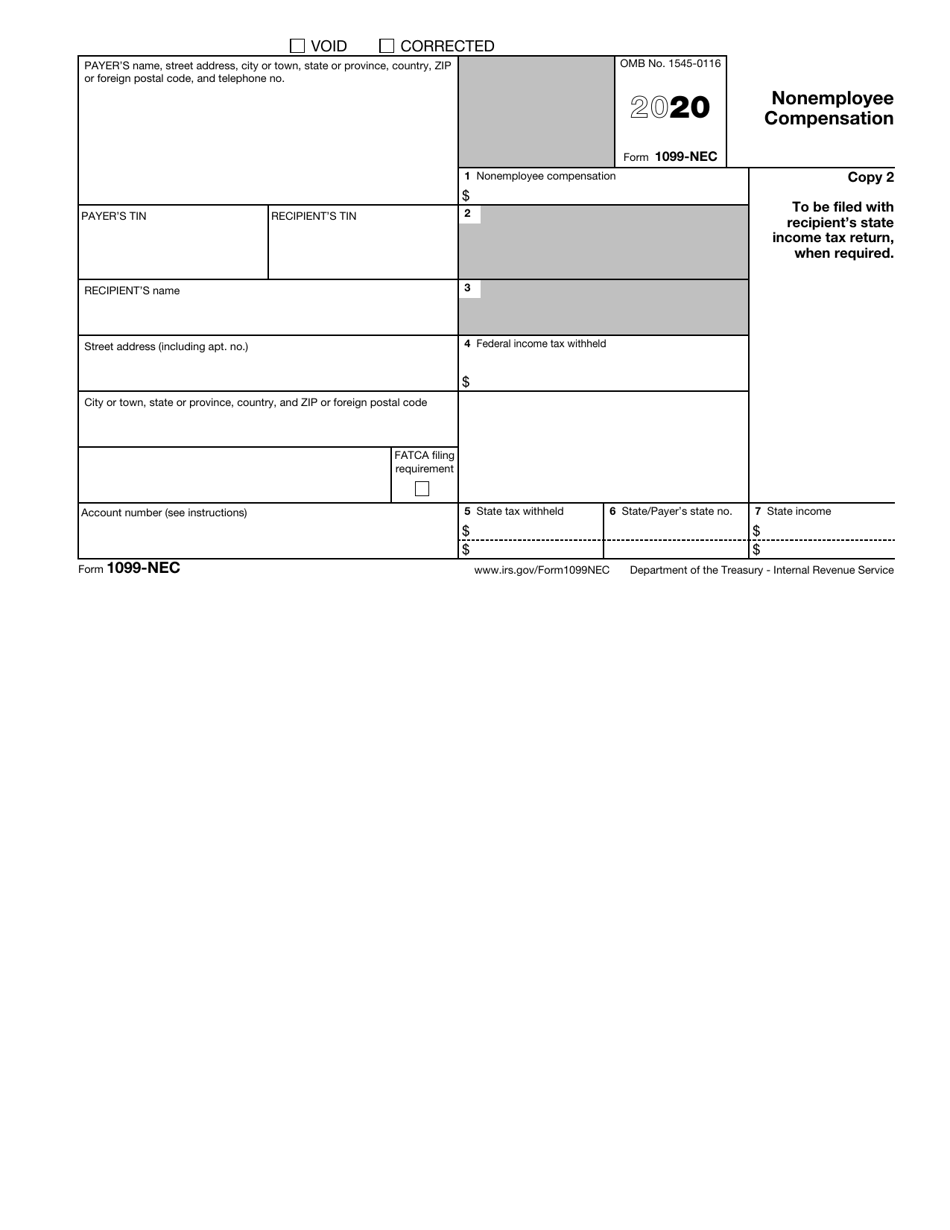 IRS Form 1099-NEC Nonemployee Compensation, Page 6