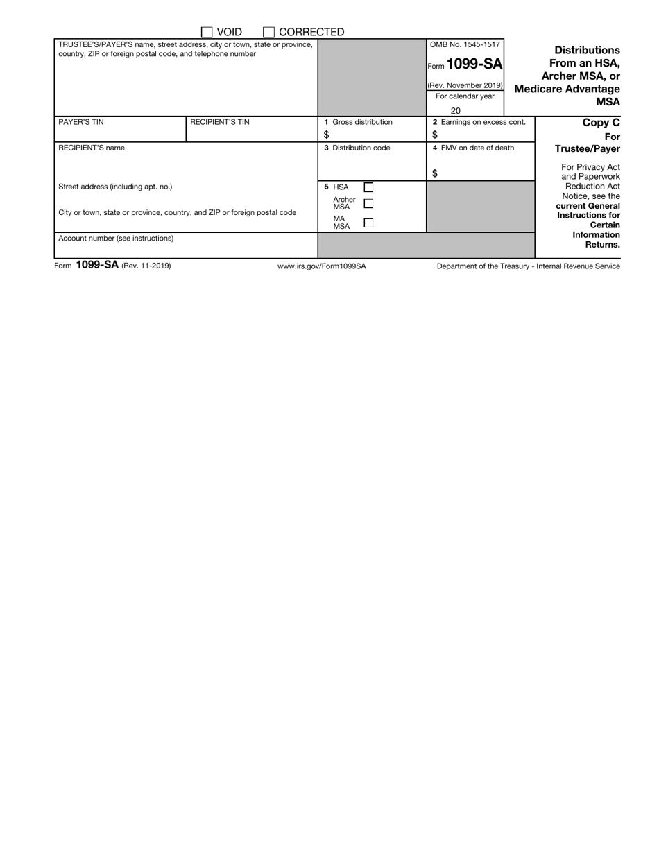 IRS Form 1099-SA Distributions From an Hsa, Archer Msa, or Medicare Advantage Msa, Page 4