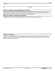 IRS Form 14568-A Schedule 1 Model Vcp Compliance Statement - Interim Nonamender Failures, Page 2