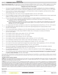 Form MV-15 Request for Certified DMV Records - California, Page 3