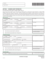 Schedule OIC-672 Collection Information Statement for Businesses - Vermont, Page 2