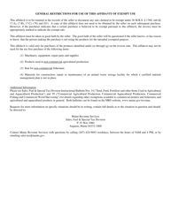Form ST-A-103 &quot;Affidavit Regarding Purchases of Certain Products for Use in Commercial Agricultural Production, Commercial Fishing, Aquacultural Production and Animal Agriculture&quot; - Maine, Page 2