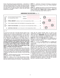 Instructions for Form TA-1 Transient Accommodations Tax Return - Hawaii, Page 4