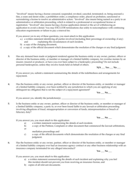 Form 3B Request for Viatical Settlement Broker License - Delaware, Page 5