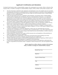 Form 3B Request for Viatical Settlement Broker License - Delaware, Page 6