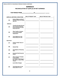Form PF-4 Annual Report of Insurance Premium Finance Companies - Delaware, Page 8