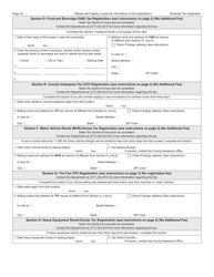 State Form 43760 (BT-1) Business Tax Application - Indiana, Page 3