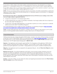 Instructions for USCIS Form I-612 Application for Waiver of the Foreign Residence Requirement (Under Section 212(E) of the Immigration and Nationality Act, as Amended), Page 2