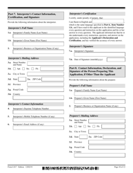 USCIS Form I-817 Application for Family Unity Benefits, Page 10