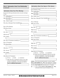 USCIS Form I-817 Application for Family Unity Benefits, Page 4