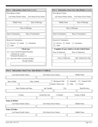 USCIS Form I-929 Petition for Qualifying Family Member of a U-1 Nonimmigrant, Page 4