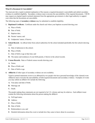 Instructions for USCIS Form N-600 Application for Certificate of Citizenship, Page 10