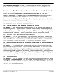 Instructions for USCIS Form N-600 Application for Certificate of Citizenship, Page 7