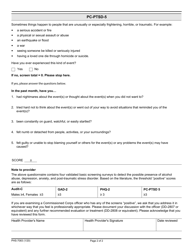 Form PHS-7083 Behavioral Health Survey, Page 2