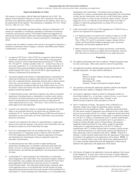 ATF Form 6 (5330.3A) Part 1 Application and Permit for Importation of Firearms, Ammunition and Defense Articles, Page 5