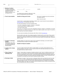 Official Form 309F2 Notice of Chapter 11 Bankruptcy Case, Page 2