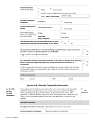 FCC Form 323-E Ownership Report for Noncommercial Broadcast Stations, Page 15