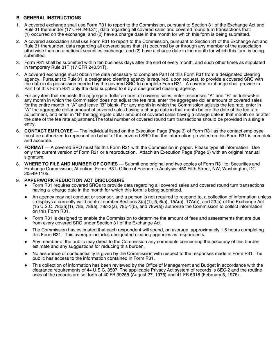 SEC Form 2502 (R31) - Fill Out, Sign Online and Download Printable PDF ...
