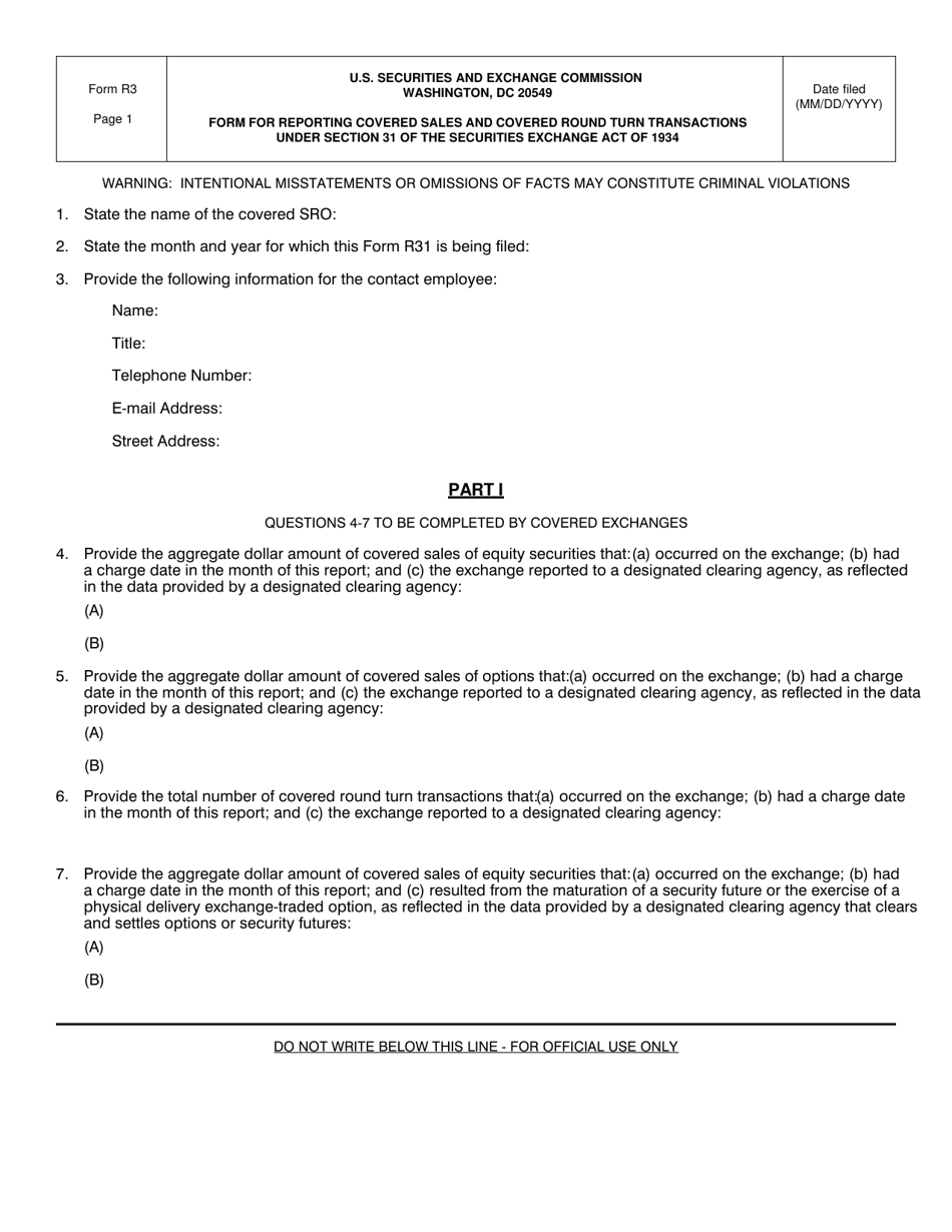 SEC Form 2502 (R31) - Fill Out, Sign Online and Download Printable PDF ...