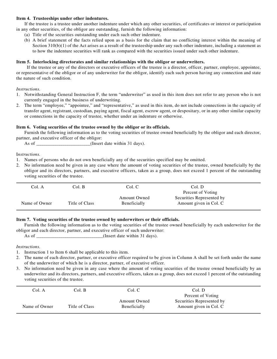 SEC Form 1836 (T-1) - Fill Out, Sign Online and Download Printable PDF ...