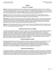FWS Form 3-200-13 Federal Fish and Wildlife Permit Application Form - Migratory Bird Depredation, Page 7