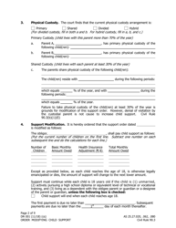 Form DR-301 Order Modifying Child Support - Alaska, Page 2