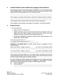 Form DR-301 Order Modifying Child Support - Alaska, Page 3
