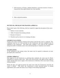 Application for Mediation Course Approval - Arkansas, Page 4