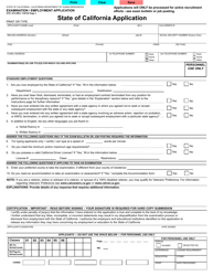 Form STD.678 State of California Application - California, Page 3