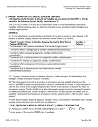 Form CDPH272 Elective Percutaneous Coronary Intervention (Pci) Program Application - California, Page 21