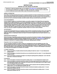 Form CDTFA-501-MJ Aircraft Jet Fuel Dealer Tax Return - California, Page 3
