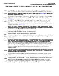 Form CDTFA-501-DS Distilled Spirits Tax Return - California, Page 3