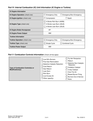 Form DEEP-NSR-APP-202 Attachment E202 Fuel Burning Equipment Supplemental Application Form - Connecticut, Page 3