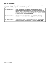 Form DEEP-NSR-APP-202 Attachment E202 Fuel Burning Equipment Supplemental Application Form - Connecticut, Page 4