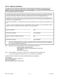 Form DEEP-TV-APP-100MM Minor Modification Application for an Existing Title V Permit - Connecticut, Page 4
