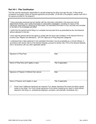 Form DEEP-IWRD-GP-016 3(A) (GP-016-3(A)) General Permit to Conduct Repairs and Alterations to Dams - Connecticut, Page 11