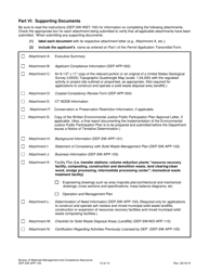 Form DEP-SW-APP-100 Permit Application for Construction and Operation of a Solid Waste Facility - Connecticut, Page 12