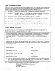Form DEP-RCY-REG-014 Application Form for a Beneficial Use Determination (Bud) Approval - Connecticut, Page 5