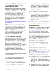 Instructions for Form DEP-HAZ-APP-600 Permit Application for Facilities Which Treat, Store or Dispose of Their Own Rcra Hazardous Waste - Connecticut, Page 15