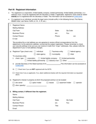 Form DEP-RCY-REG-010 General Permit Registration Form for Disassembling Used Electronics - Connecticut, Page 2