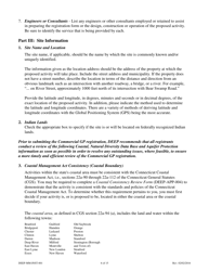 Instructions for Form DEEP-MM-REG-001 General Permit Registration Form to Construct and Operate a Commercial Facility for the Management of Recyclable Materials and Certain Solid Wastes - Connecticut, Page 6