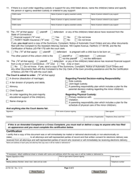 Form JD-FM-159 Divorce Complaint (Dissolution of Marriage) - Connecticut, Page 2