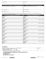 Form JD-GC-10 Attorney Registration Change of Information - Connecticut, Page 2