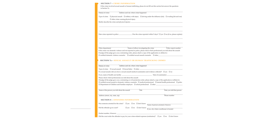 Form JD-VS-8PI Personal Injury Application - Connecticut, Page 3