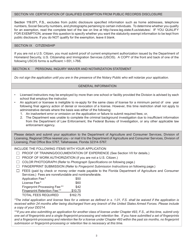 Form FDACS-16014 Application for Class &quot;di&quot; Security Officer Instructor or Class &quot;ri&quot; Recovery Agent Instructor - Florida, Page 4