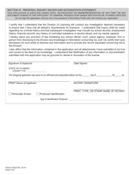 Form FDACS-16022 Application for Class &quot;a&quot;, &quot;b&quot;, or &quot;r&quot; Agency License - Florida, Page 12