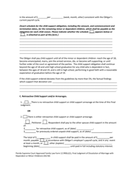 Family Law Form 12.990(C)(1) &quot;Final Judgment of Dissolution of Marriage With Dependent or Minor Child(Ren)&quot; - Florida, Page 11